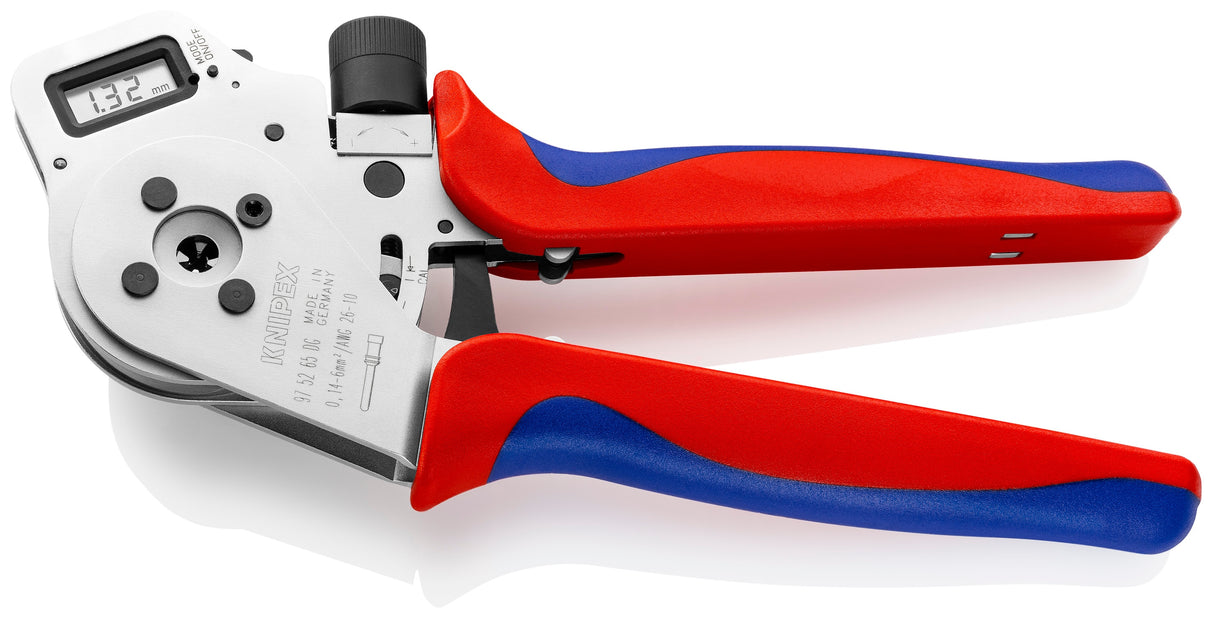 Comfort Grip Red Crimping Pliers 10.8-in Electrical Crimping Pliers for Turned Contacts 97 52 65 DG