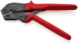 Red Crimping Pliers 10-in Chrome Vanadium Steel Comfort Grip Electrical Crimping Pliers 97 52 13