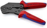 Red Comfort Grip Crimping Pliers 7.65-in for Electrical Connections - 0.10 to 1.5mm Square Capacity 97 52 14