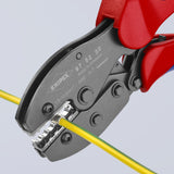 Comfort Grip Red Crimping Pliers 8.6-in Electrical Crimping Pliers for Solder-Free Connections 97 52 30