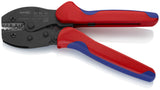 Comfort Grip Crimping Pliers 8.55-in Red Electrical Crimping Pliers for Non-Insulated Terminals and Connectors 97 52 33