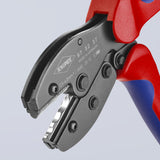 Red Comfort Grip Crimping Pliers 8.55-in Electrical Crimping Pliers for Heat Shrinkable Sleeve Connectors 97 52 37