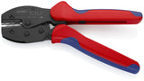 Red Comfort Grip Crimping Pliers 8.55-in Electrical Crimping Pliers for Heat Shrinkable Sleeve Connectors 97 52 37