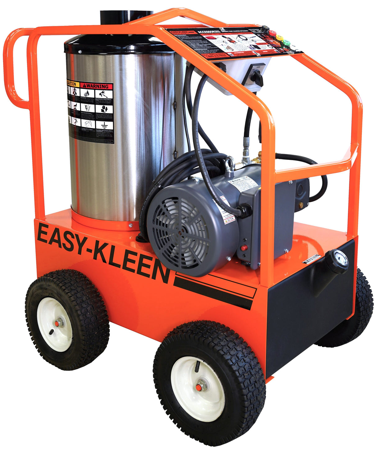 Commercial 2300 PSI 3.5-GPMs Hot Water Electric Pressure Washer with 5 Spray Tips EZO2435E-GP