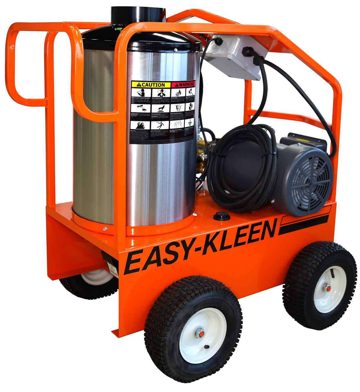 Commercial 2300 PSI 3.5-GPMs Hot Water Electric Pressure Washer with 5 Spray Tips EZO2435E-GP