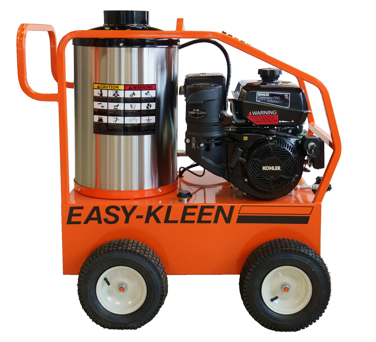 Commercial 4000 PSI 3.5-GPMs Hot Water Gas Pressure Washer with 5 Spray Tips EZO4035GKGP120