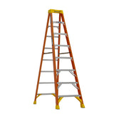 NXT1A 8-ft Fiberglass Type 1A-300-lb Load Capacity Step Ladder NXT1A08