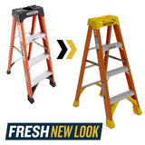 NXT1A 4-ft Fiberglass Type 1a- 300-lb Load Capacity Step Ladder NXT1A04