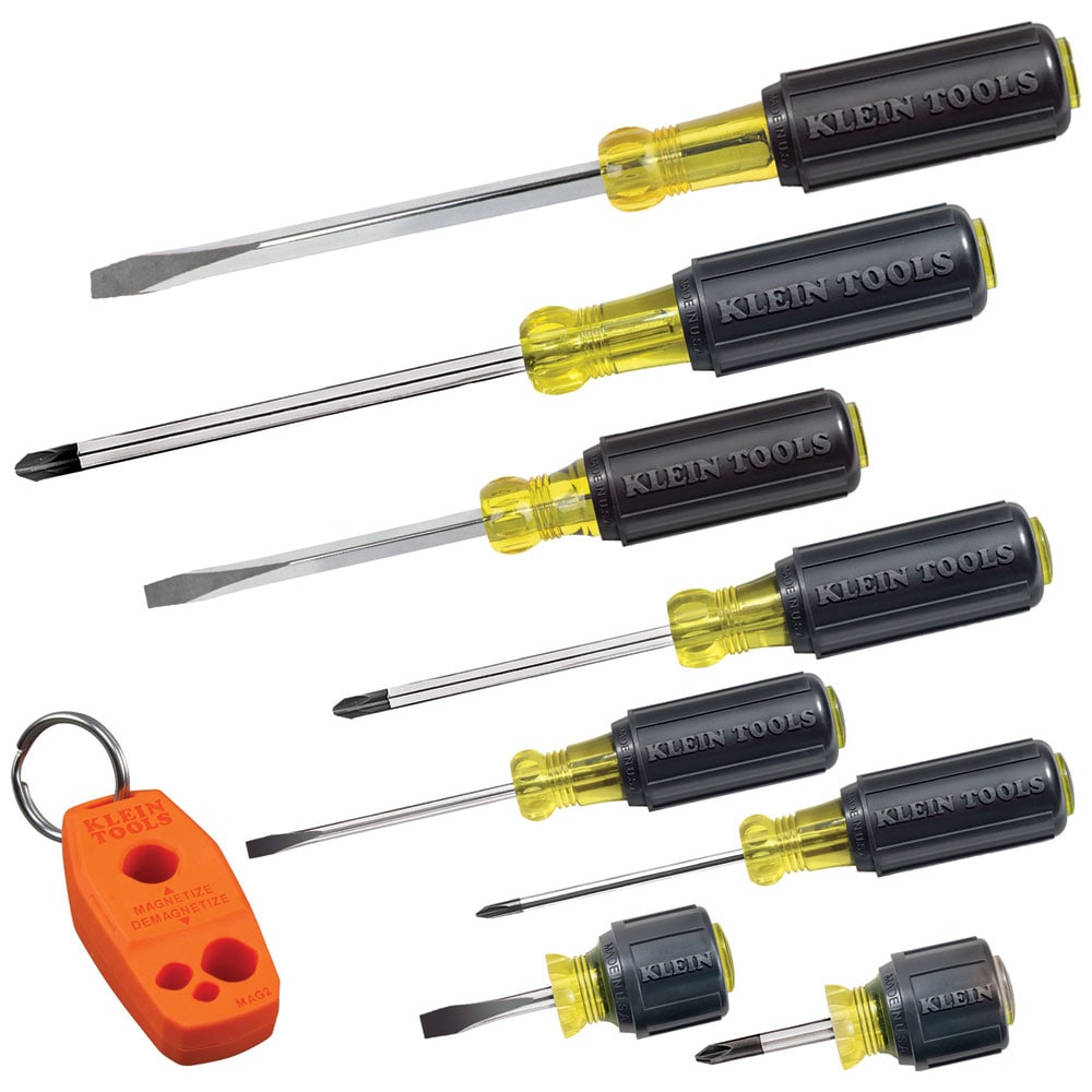 16-Piece Bi-material Handle Assorted Drive Screwdriver Set 80021