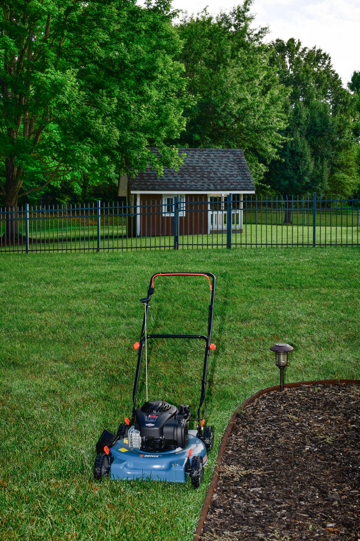 21-in Gas Push Lawn Mower with 125-cc Briggs and Stratton Engine LSPG-M4