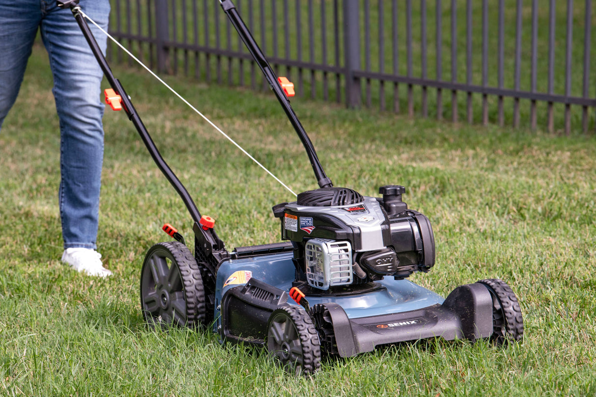 21-in Gas Push Lawn Mower with 140-cc Briggs and Stratton Engine LSPG-M7