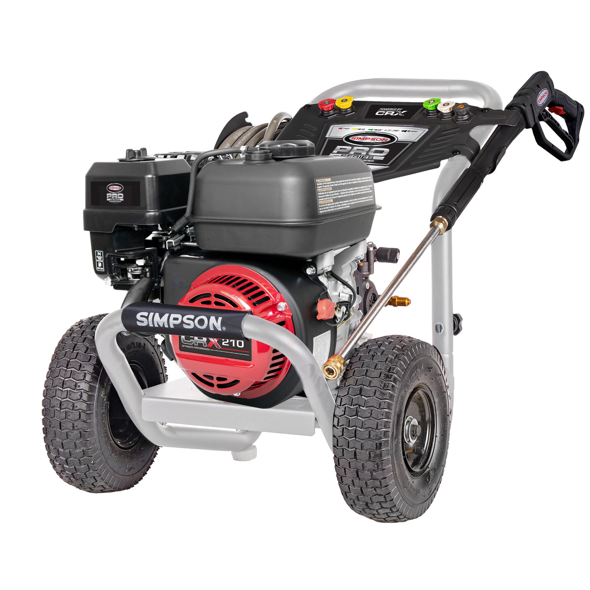 Powershot 3500 PSI 2.5-GPMs Cold Water Gas Pressure Washer with 4 Spray Tips PS61375