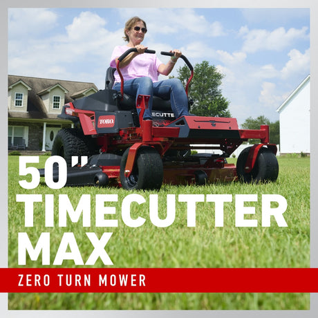 TimeCutter Max 50-in 23-HP V-twin Gas Zero-turn Riding Lawn Mower 77501