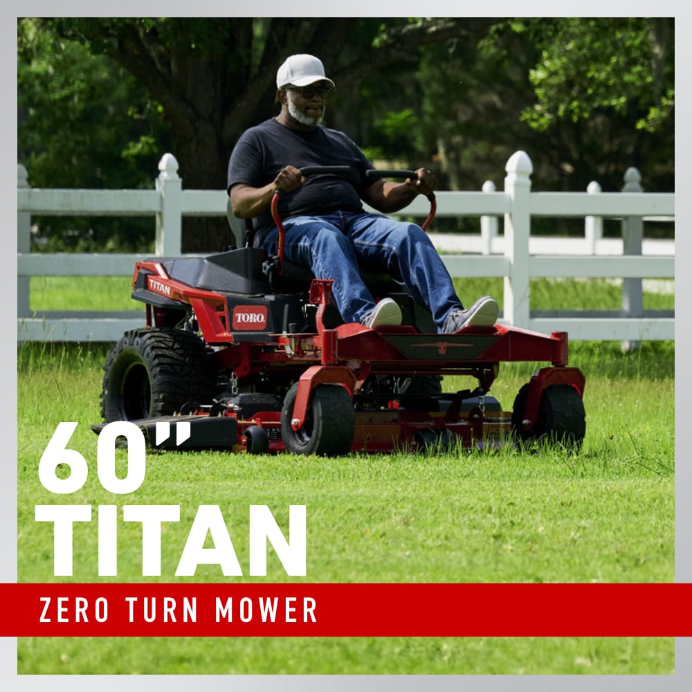 Titan 60-in 26-HP V-twin Gas Zero-turn Riding Lawn Mower 76604