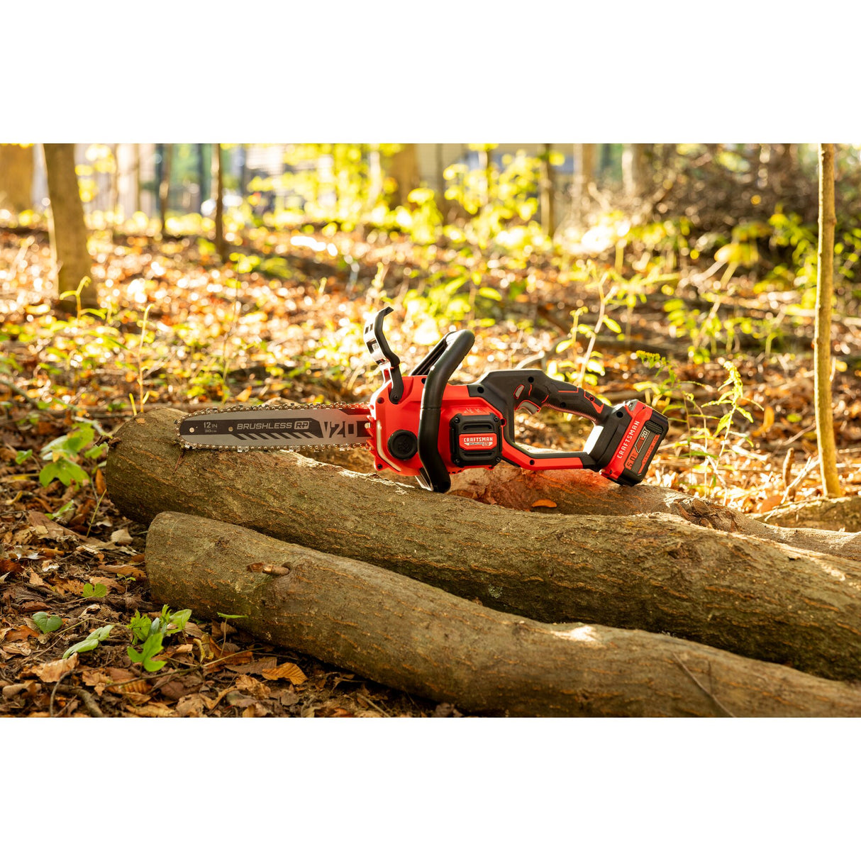 20V Max 12-in Brushless Battery 5 Ah Chainsaw (Battery and Charger Included) CMCCS630P1