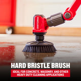 Powered Scrubber Bristle Brush Set CMCPSMHB