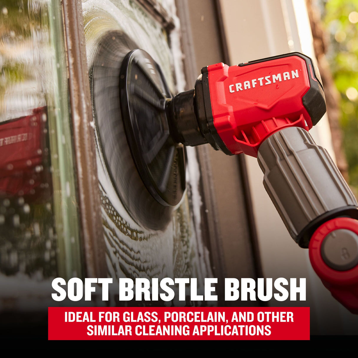 Powered Scrubber Bristle Brush Set CMCPSMHB