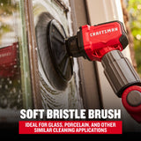 Powered Scrubber Bristle Brush Set CMCPSMHB