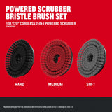 Powered Scrubber Bristle Brush Set CMCPSMHB