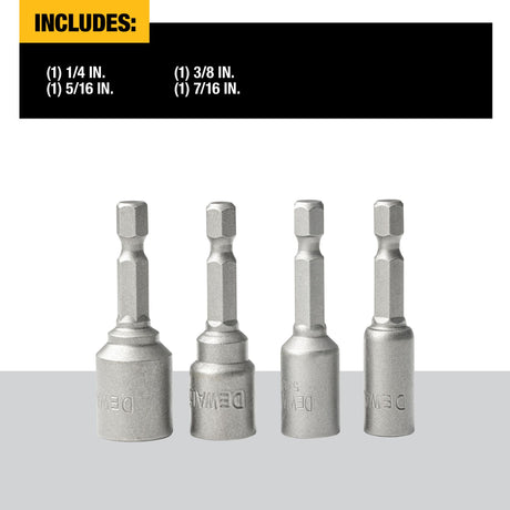 Screwdriver Bit Set (4-Piece) DW2229  Z