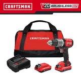 V20 RP 1/2-in 20-volt Max Variable Speed Brushless Hybrid Cordless Hammer Drill (2-Batteries Included) CMCD732D2