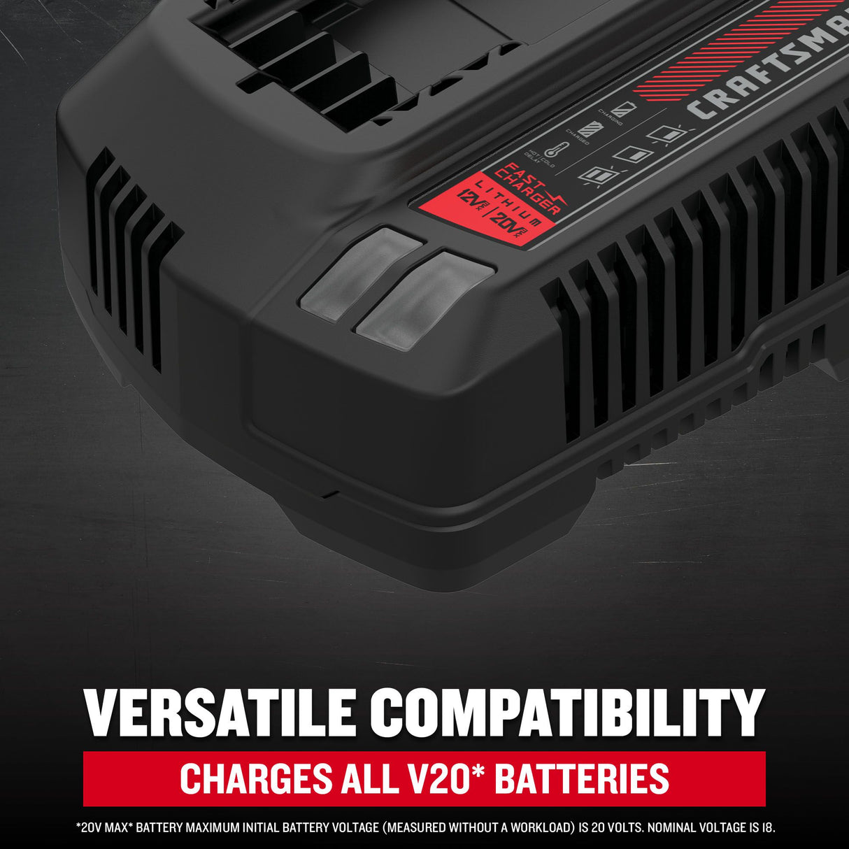 V20 20-V 2-Pack Lithium-ion Battery and Charger (4 Ah) CMCB204-2CK