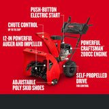 Select 24-in Two-stage Self-propelled Gas Snow Blower CMXGBAM213101