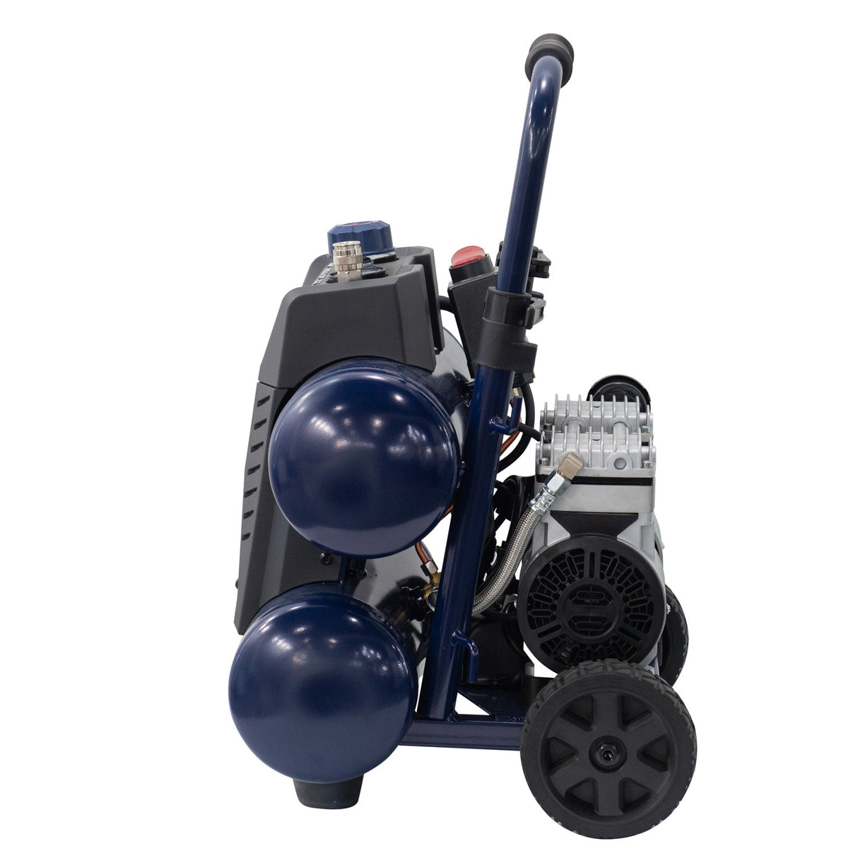 Quiet Tech 4.5-Gallon Portable Electric 150 PSI Twin Stack Quiet Air Compressor SAQ-1413