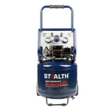 Quiet Tech 12-Gallon Portable Electric 150 PSI Vertical Quiet Air Compressor SAQ-11215