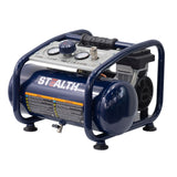 Quiet Tech 3-Gallon Portable Electric 150 PSI Hot Dog Quiet Air Compressor SAQ-1301