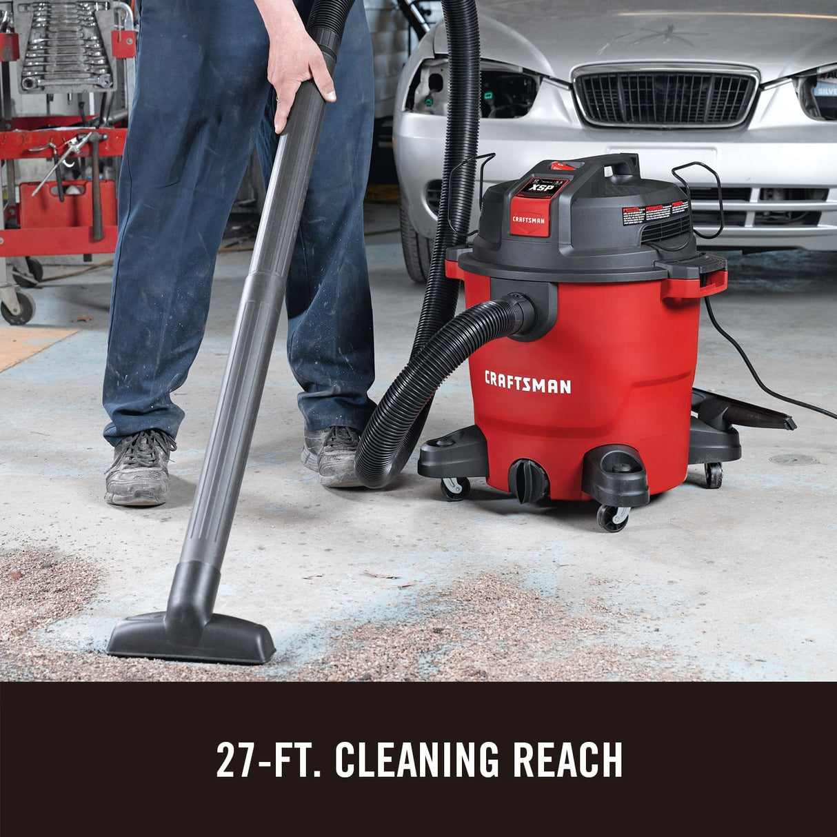 12-Gallons 5.5-HP Corded Wet/Dry Shop Vacuum with Accessories Included CMXEVCVVJH1211