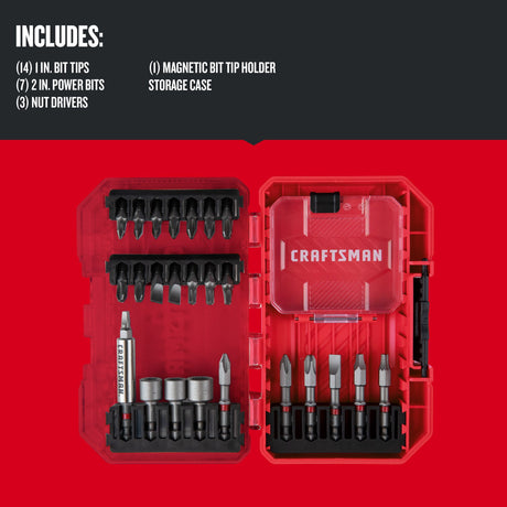 Screwdriver Bit Set (25-Piece) CMAF25SET