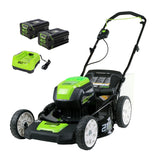 80-volt 21-in Cordless Push Lawn Mower 4 Ah (2-Batteries and Charger Included) 2500402