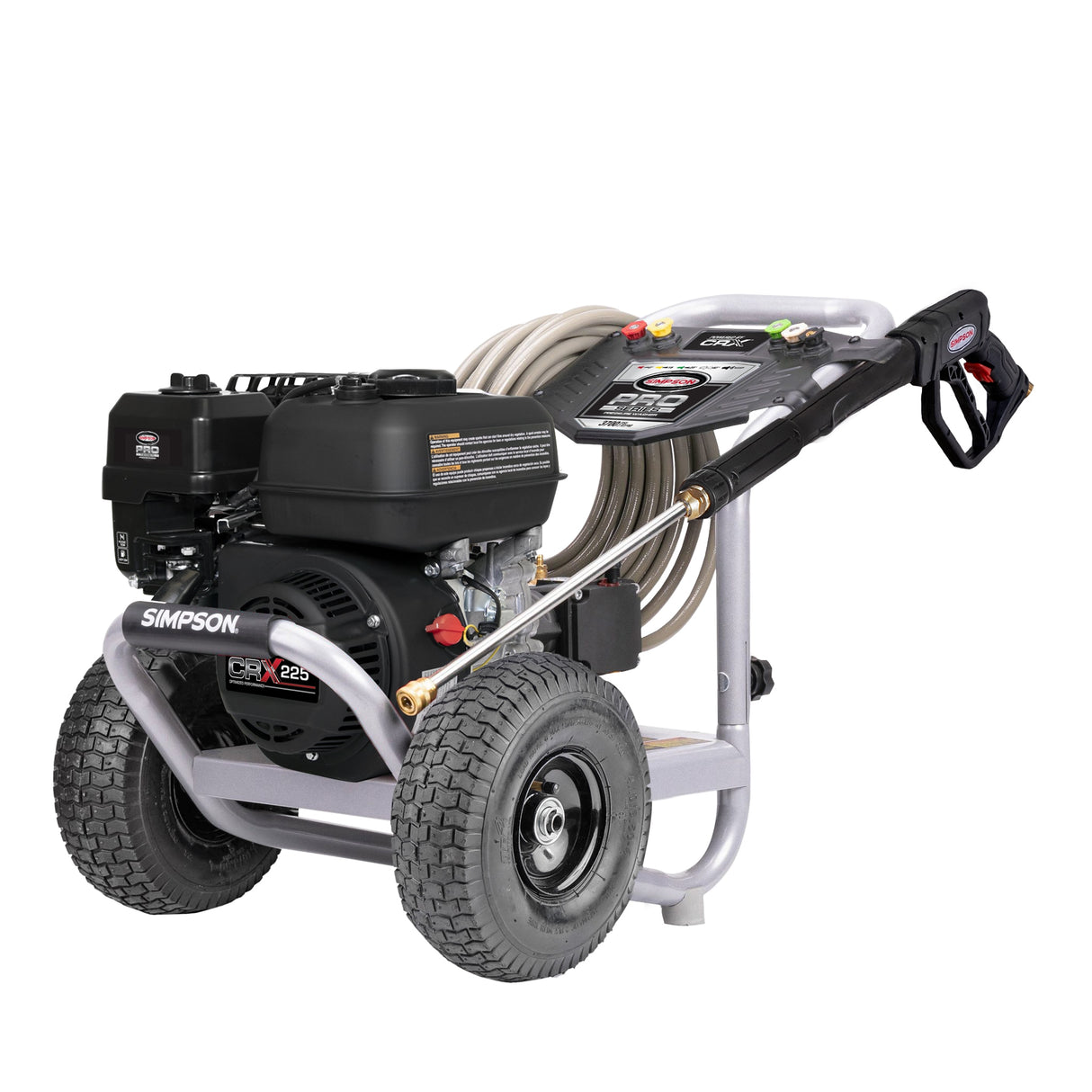 Pro Series (49-State) 3700 PSI 2.5-GPMs Cold Water Gas Pressure Washer with 4 Spray Tips PS61370