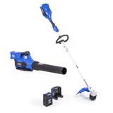 80-volt Cordless Battery String Trimmer and Leaf Blower Combo Kit 2.5 Ah (Battery & Charger Included) KOC 0380-06