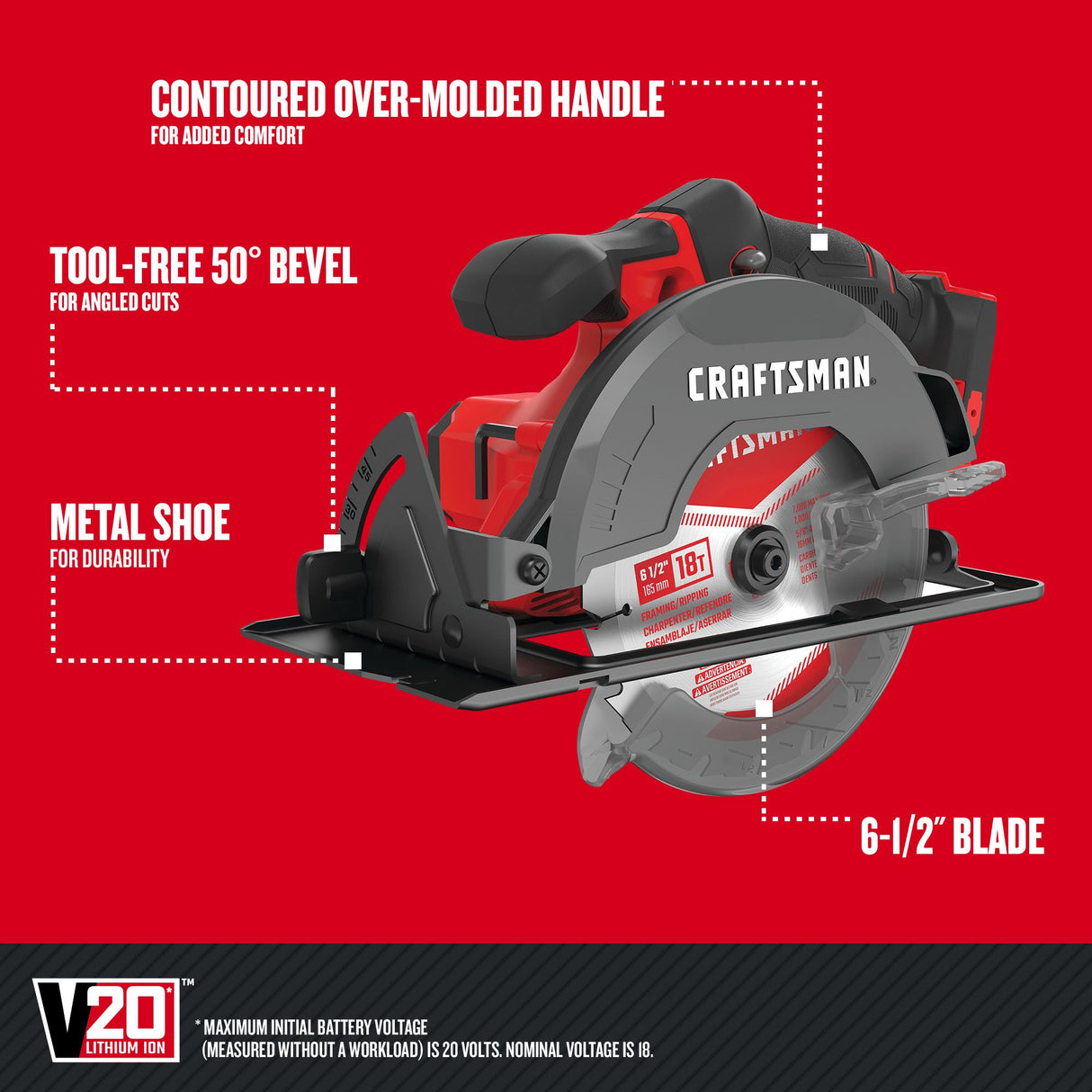 20V Max 6-Tool Power Tool Combo Kit with Soft Case (2-Batteries Included and Charger Included) CMCK600D2