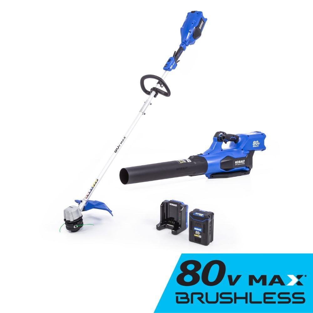 Kobalt trimmer and blower combo sale