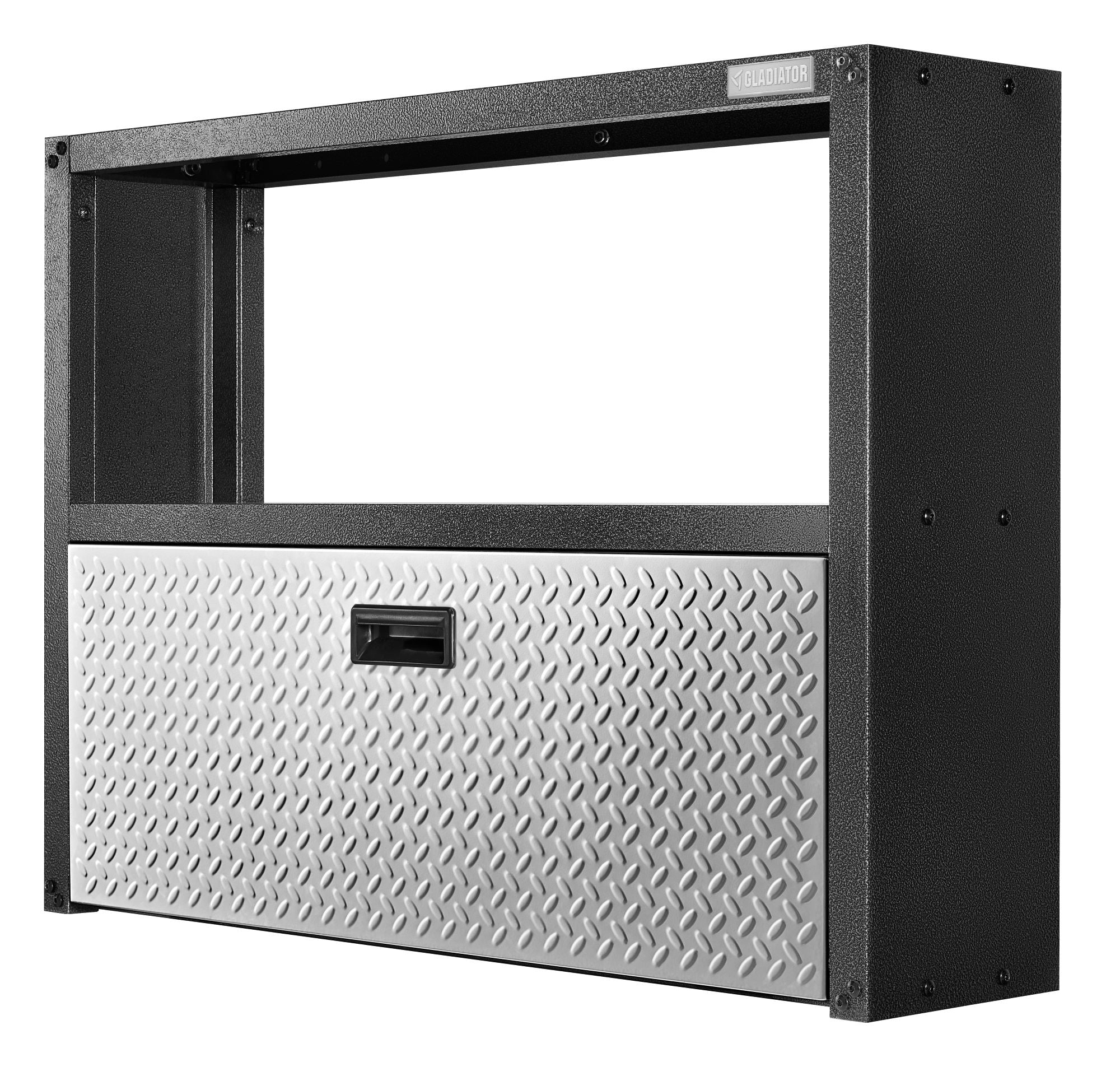 30.5-in L x 30.5-in H 1-Drawer Silver Tread Steel Work Bench