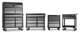 Premier 41-in W x 63-in H 15 Friction Stainless Steel Tool Chest Combo (Silver) GATC4115JG