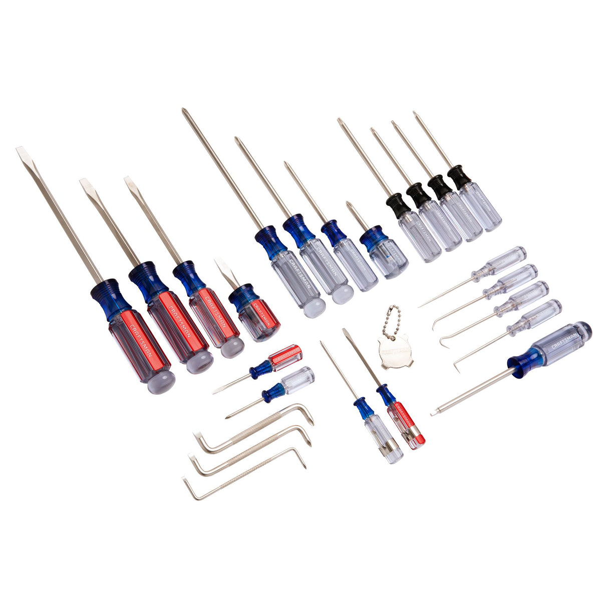 25-Piece Acetate Handle Assorted Drive Screwdriver Set CMHT65046