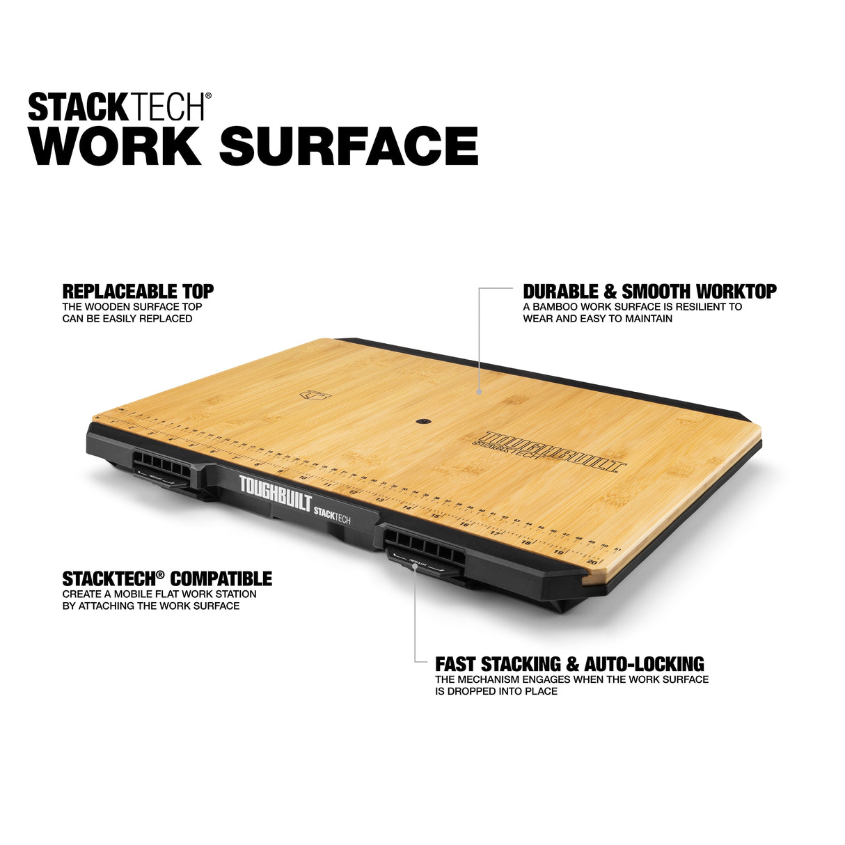 STACKTECH Wood Work Surface TB-B1-A-10