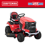 TURNTIGHT 42-in 56-volt Lithium Ion Electric Riding Lawn Mower with(1) 60 Ah Battery (Charger Included) CMCRM233303