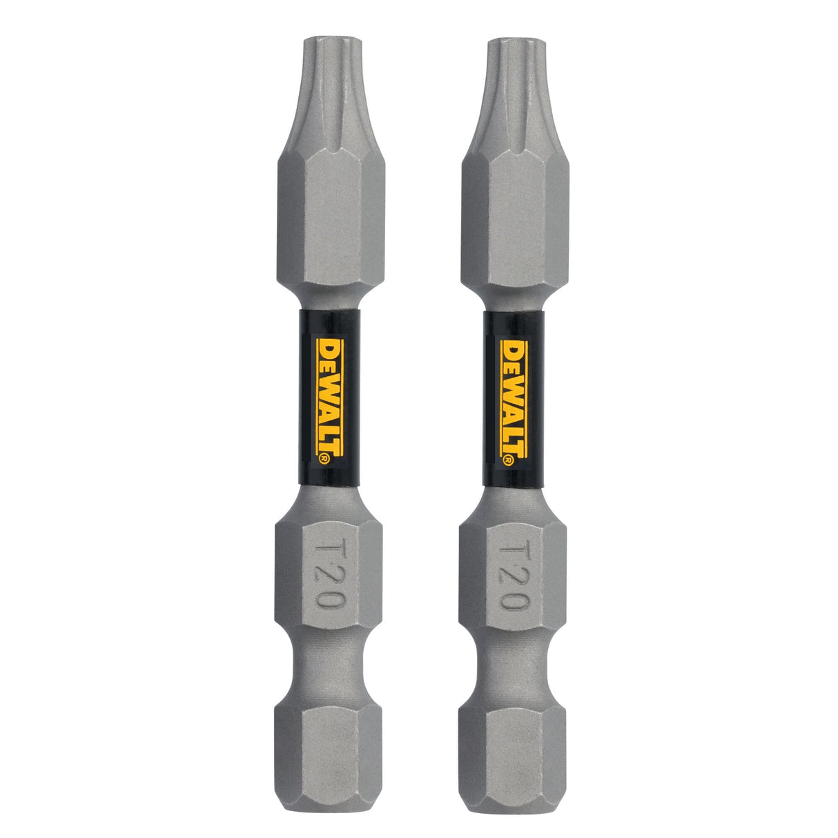 TOUGH GRIP 2-in T20 Torx Screwdriver Bit (2-Piece) DWAF2TX20TG2