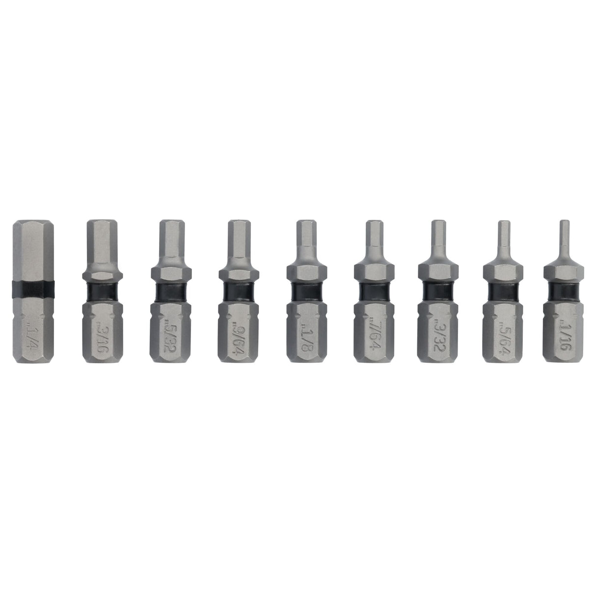 TOUGH GRIP Screwdriver Bit Set (9-Piece) DWAF1HSTG9