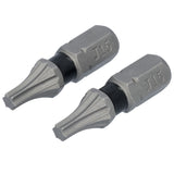 TOUGH GRIP 1-in T15 Torx Screwdriver Bit (2-Piece) DWAF1TX15TG2