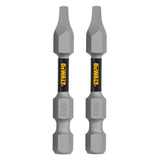 TOUGH GRIP 2-in #1 Square/Robertson Screwdriver Bit (2-Piece) DWAF2SQ1TG2