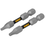 TOUGH GRIP 2-in #1 Square/Robertson Screwdriver Bit (2-Piece) DWAF2SQ1TG2