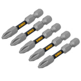 TOUGH GRIP 2-in #2 Phillips Screwdriver Bit (5-Piece) DWAF2PH2TG5