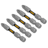 TOUGH GRIP 2-in #2 Phillips Screwdriver Bit (5-Piece) DWAF2PH2TG5