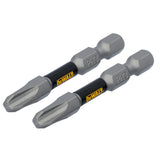 TOUGH GRIP 2-in #3 Phillips Screwdriver Bit (2-Piece) DWAF2PH3TG2